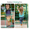 Adventure Multi-Activity Outdoor Metal Swing Set Playset