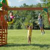 Tucson Wooden Backyard Swing Set Playset
