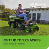 Greenworks 60V 76.2cm CrossoverT Riding Lawn Tractor