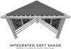 Backyard Discovery Ridgedale Steel Cabana Pergola 2.4m x 2.4m