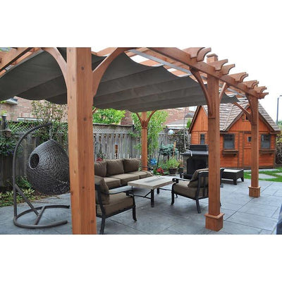 Breeze Cedar Wood Pergola - Outdoor Living Today 12' x 16'