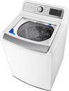 LG – 5.5 Cu. Ft. Smart Top Load Washer with TurboWash3D – White