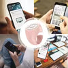 Bluetooth Remote Control, Wireless Selfie & Video Controller with Page Turner