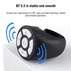 Bluetooth Remote Control, Wireless Selfie & Video Controller with Page Turner