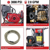 Simpson BB65106 Big Brute Professional 4000 PSI (Gas-Hot Water) Pressure Washer – UK Fast Gas