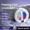 Magnetic Phone Cooler with Digital Temperature Display, RGB Cooling Fan