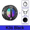 Magnetic Phone Cooler with Digital Temperature Display, RGB Cooling Fan
