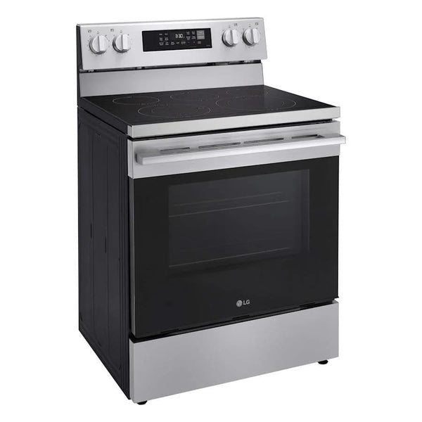 LG 30 Inch Wide 6.3 Cu. Ft. Free Standing Electric Range with Radiant Burners and Storage Drawer