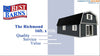 Best Barns Richmond 16 ft. x 32 ft. Wood Storage Building richmond1632 – UK Fast Gas