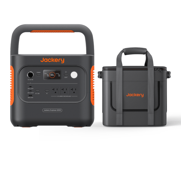 Jackery Explorer 2000 v2 + SolarSaga 100W air x2