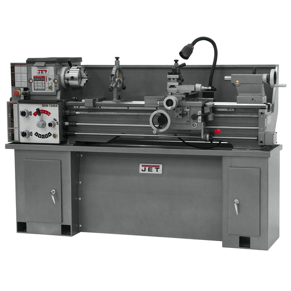 JET BDB-1340A 2-Hp 230V Belt Drive Bench Lathe w/ CBS-1340A Stand - 321102AK