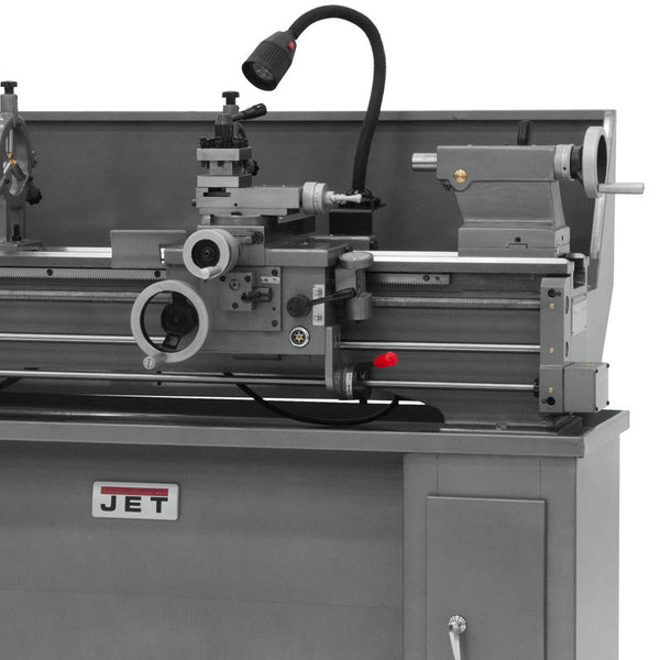 JET BDB-1340A 2-Hp 230V Belt Drive Bench Lathe w/ CBS-1340A Stand - 321102AK