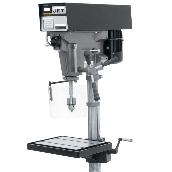 JET J-A5816 1-Hp 115/230V 15" Variable Speed Floor Model Drill Press