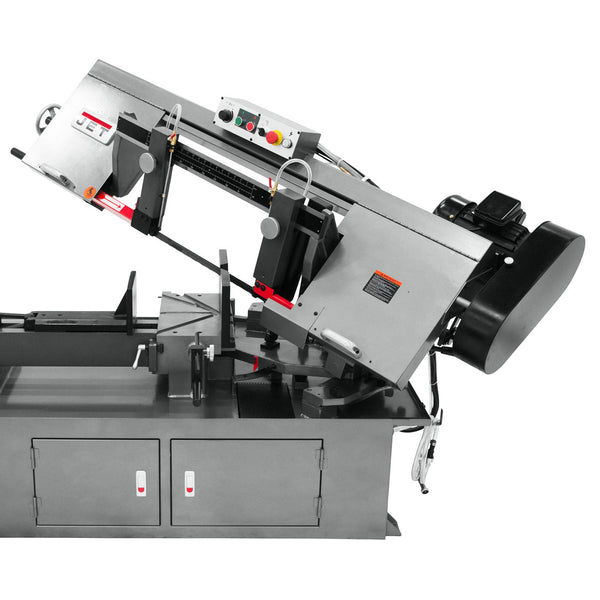 JET MBS-1018-1 2-Hp 230V 10" x 18" Horizontal Dual Miter Bandsaw