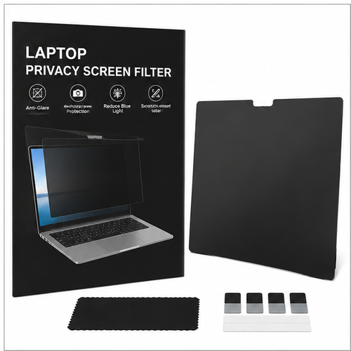 Laptop Privacy Screen Filter Anti-Glare Matte Screen Protector for 13–18.5 Inch Displays
