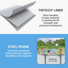 Bestway Steel Pro MAX 10 Foot x 30 Inch Round Metal Frame Above Ground Outdoor Backyard Swimming Pool Set with 330 GPH Filter Pumps