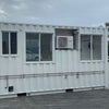 20′ standard single use container with glass windows and AC