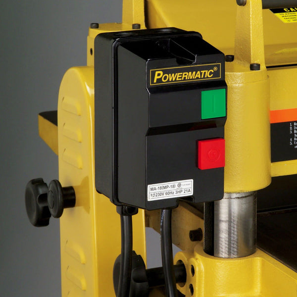Powermatic 15HH 15" Planer Byrd Shelix Cutterhead 3HP 1PH 230V No DRO - 1791213