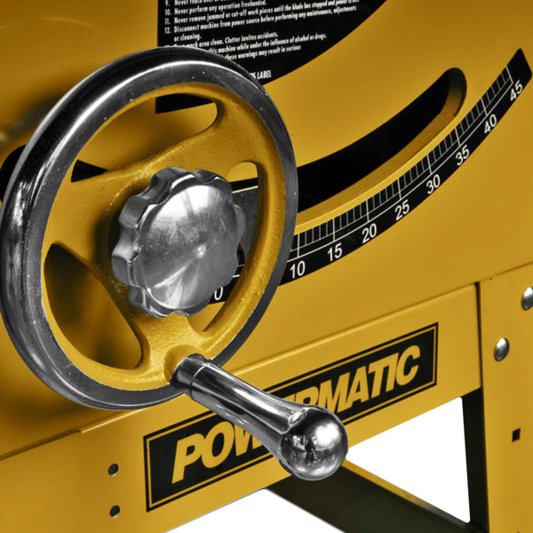 Powermatic 64B 1-3/4-Hp 115/230V 50" Fence w/ Quick Release Riveting Knife