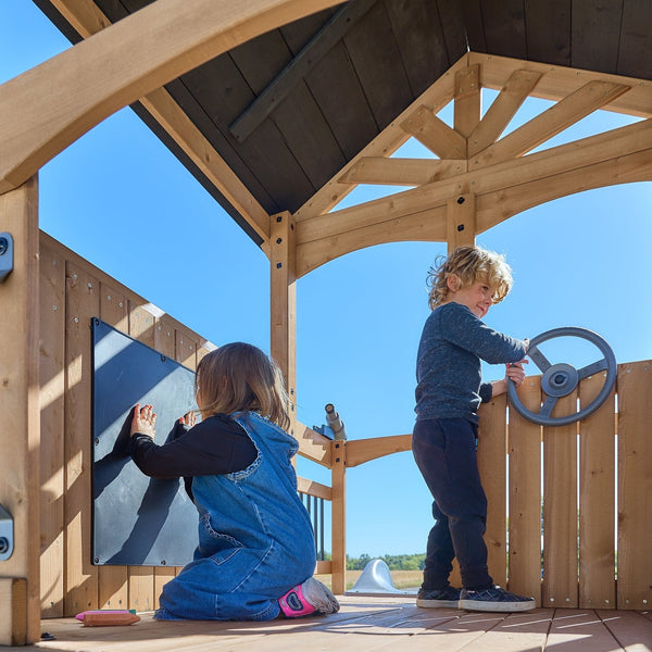 Dover Bay Swing Set with Tube Slide