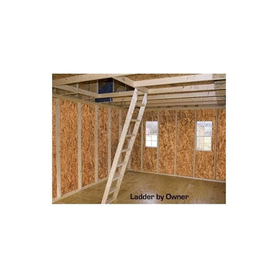 Best barns Hampton 12×24 Wood Storage Shed Kit Installation Included