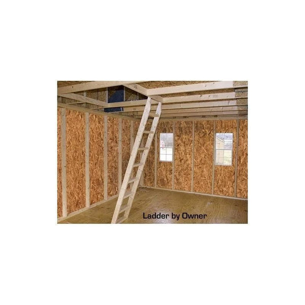 Best barns Hampton 12×24 Wood Storage Shed Kit Installation Included