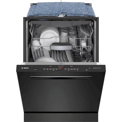 Bosch 500 Series 24″ Black Built in Dishwasher-SHPM65Z56N