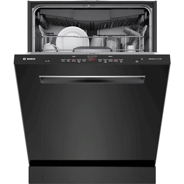 Bosch 500 Series 24″ Black Built in Dishwasher-SHPM65Z56N