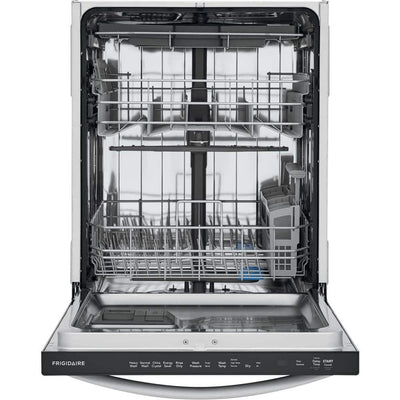 Frigidaire 24 in. Stainless Steel Top Control Built-In Tall Tub Dishwasher with Stainless Steel Tub and 3rd Level Rack, 49 dBA