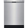 Frigidaire  24 in. Stainless Steel Front Control Built-In Tall Tub Dishwasher, 55 dBA