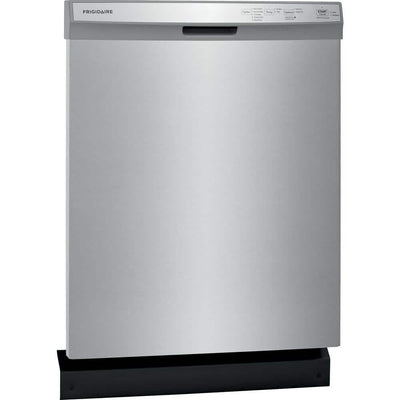 Frigidaire24 in. Stainless Steel Front Control Built-In Tall Tub Dishwasher, 55 dBA