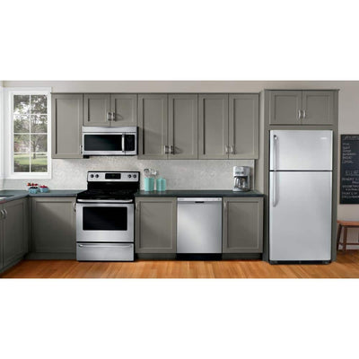 Frigidaire24 in. Stainless Steel Front Control Built-In Tall Tub Dishwasher, 55 dBA