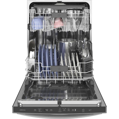 GEAdora 24 in. Stainless Steel Top Control Built-In Tall Tub Dishwasher with Stainless Steel Tub, 3rd Rack, and 48 dBA