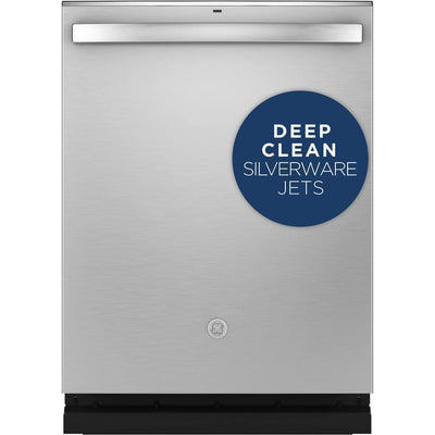 GEAdora 24 in. Stainless Steel Top Control Built-In Tall Tub Dishwasher with Stainless Steel Tub, 3rd Rack, and 48 dBA