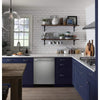 GE  Adora 24 in. Stainless Steel Top Control Built-In Tall Tub Dishwasher with Stainless Steel Tub, 3rd Rack, and 48 dBA