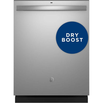 GE24 in. Fingerprint Resistant Stainless Steel Top Control Built-In Tall Tub Dishwasher with Dry Boost and 52 dBA