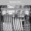 LG 24 in. in Stainless Steel Front Control Dishwasher with NeveRust Stainless Steel Tub and Dynamic Dry