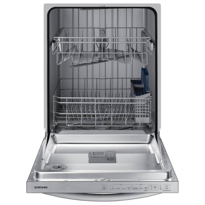 Samsung24 in. Top Control Tall Tub Dishwasher in Stainless Steel with Stainless Steel Interior Door, 55 dBA