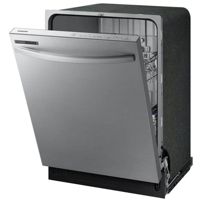 Samsung24 in. Top Control Tall Tub Dishwasher in Stainless Steel with Stainless Steel Interior Door, 55 dBA
