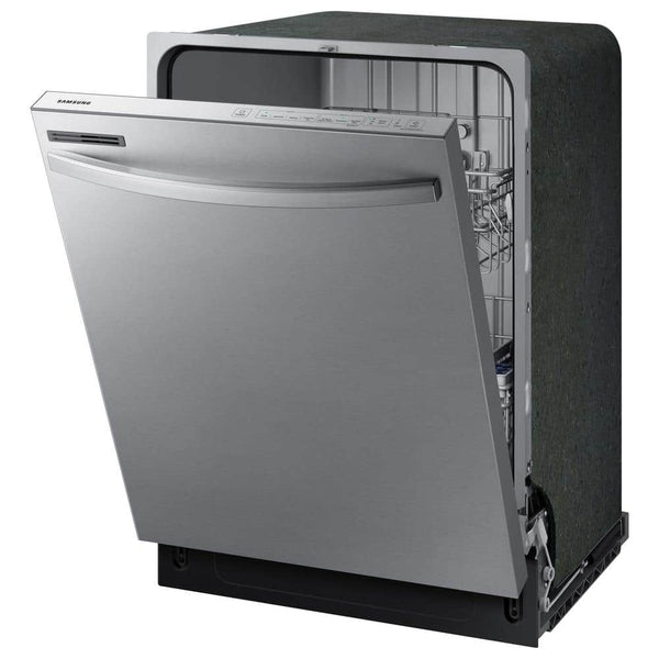 Samsung  24 in. Top Control Tall Tub Dishwasher in Stainless Steel with Stainless Steel Interior Door, 55 dBA