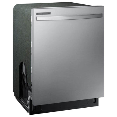 Samsung24 in. Top Control Tall Tub Dishwasher in Stainless Steel with Stainless Steel Interior Door, 55 dBA