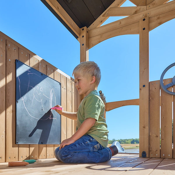 Dover Bay Swing Set with Tube Slide