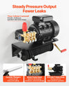 Vevor Electric Pressure Washer Pump Kit 1950 PSI 3.2 GPM with Wall Mount Hose Reel 240V New