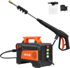 Vevor Electric Pressure Washer 1958 PSI 2.5 GPM 5-Plunger Pump with 4 Nozzles 110V 2000W New