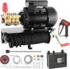 Vevor Electric Pressure Washer Pump Kit 1950 PSI 3.2 GPM with Wall Mount Hose Reel 240V New