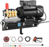 Vevor Electric Pressure Washer Pump Kit 1,220 PSI 2.2 GPM Triplex Wall Mounted 120V New