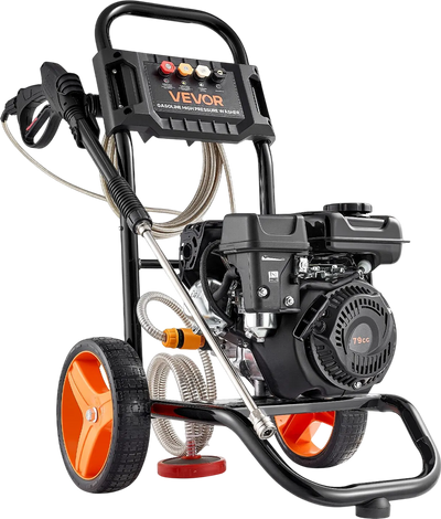 Vevor Gas Pressure Washer 2900 PSI 1.85 GPM with Spray Gun 4 Nozzle Set New