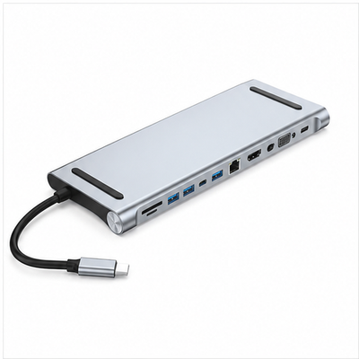 USB-C Docking Station 4K HDMI & DisplayPort 5Gbps Data 100W PD