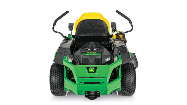 60V 42” Electric CrossoverZ Zero Turn Mowers with (6) 8 Ah Batteries and (3) Dual Port Turbo Chargers.