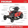60V Zero Turn Riding Lawn Mowers.